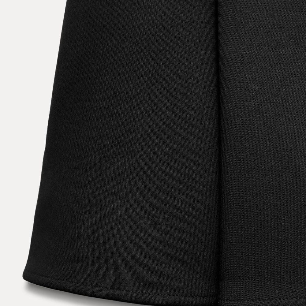 NWT Black ZARA MINI GODETS SKIRT - Picture 9 of 10